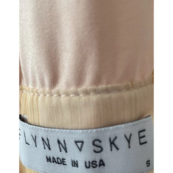 Flynn Skye Tank Dress Mid Side Slit Plunge Ruffled Ombre - Picture 12 of 12